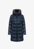 COLMAR DONNA BLU LUNGO CON CAPPUCCIO