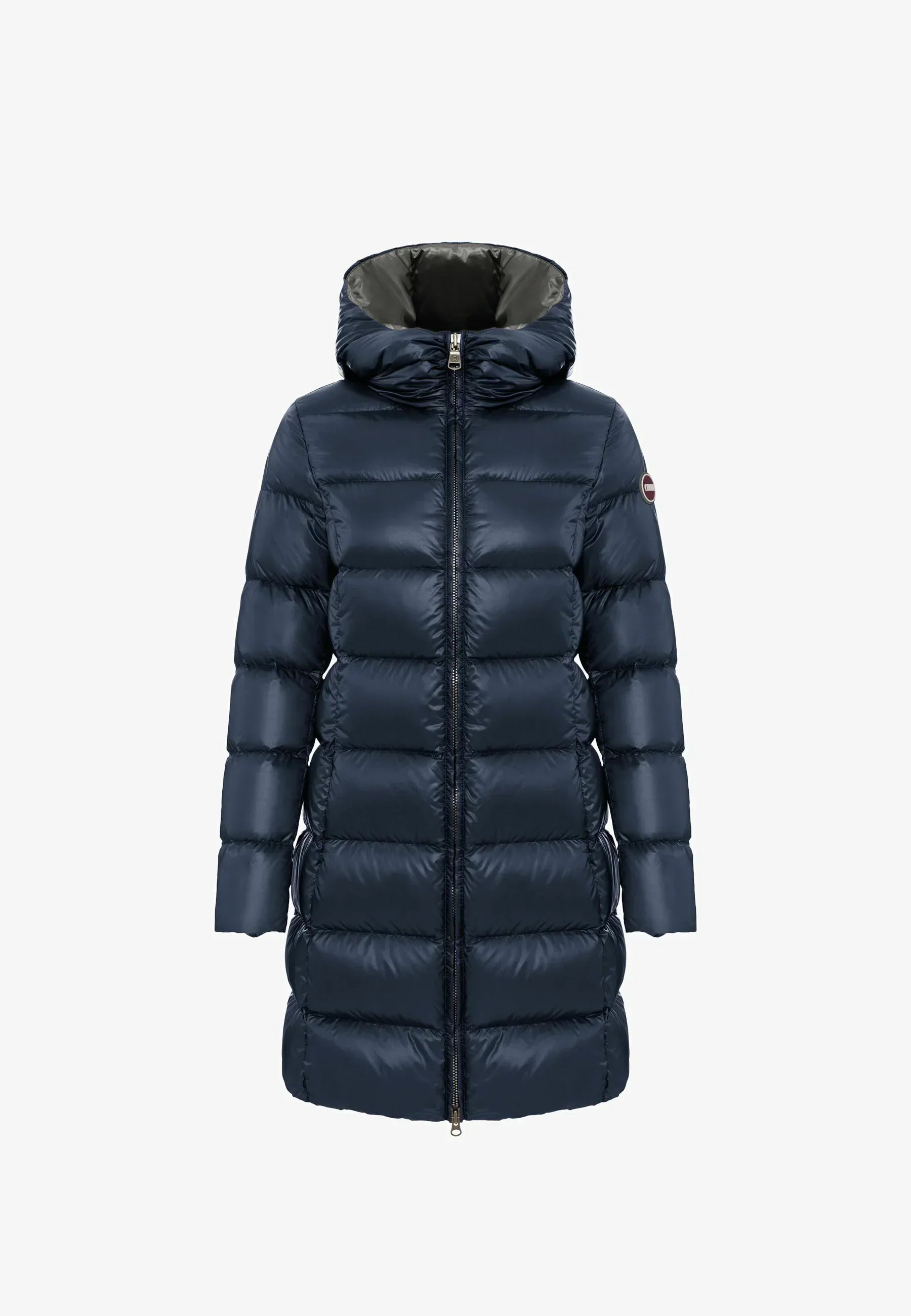 COLMAR DONNA BLU LUNGO CON CAPPUCCIO