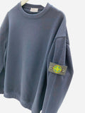 STONE SWEATSHIRT BLAU RUNDHALS