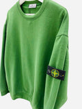 STONE SWEATER GRÜN RUNDHALS