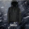 SCHWARZE STONE ISLAND FRÜHLINGSJACKE