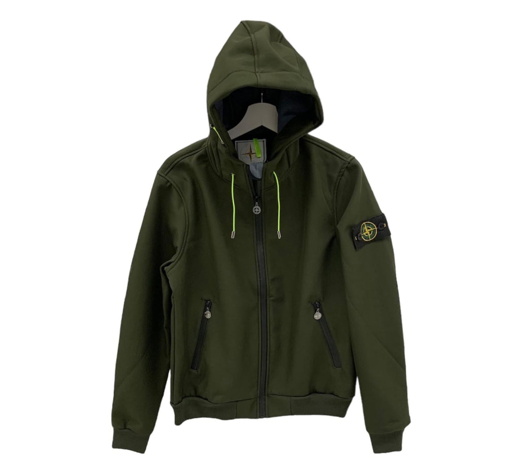 STONE ISLAND FRÜHLINGSJACKE GRÜN