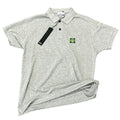 POLOSHIRT STONE ISLAND 100 % BAUMWOLLE FARBE GRAU