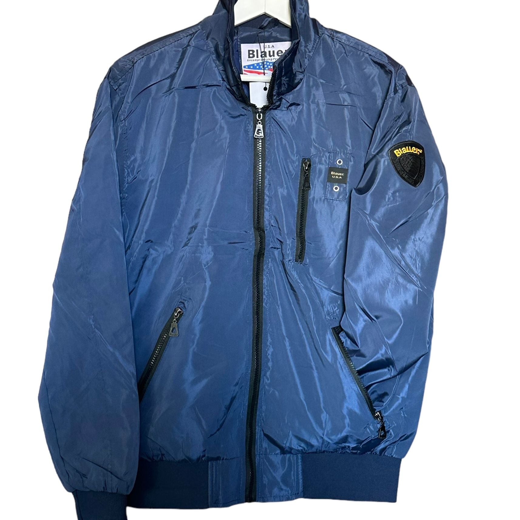 GIUBBINO PRIMAVERILE BLAUER COLORE BLU