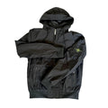 LEICHTE STONE ISLAND KAPUZENJACKE SCHWARZ