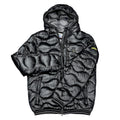 BLAUER DAUNENJACKE SCHWARZ