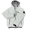 DAUNENJACKE BLAUER FARBE GRAU