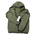 GIUBBINO DOUBLE FACE STONE ISLAND VERDE