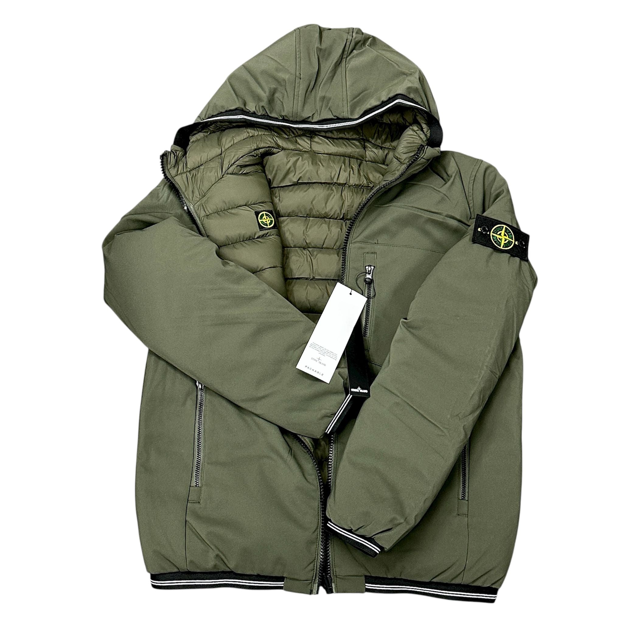 GIUBBINO DOUBLE FACE STONE ISLAND VERDE