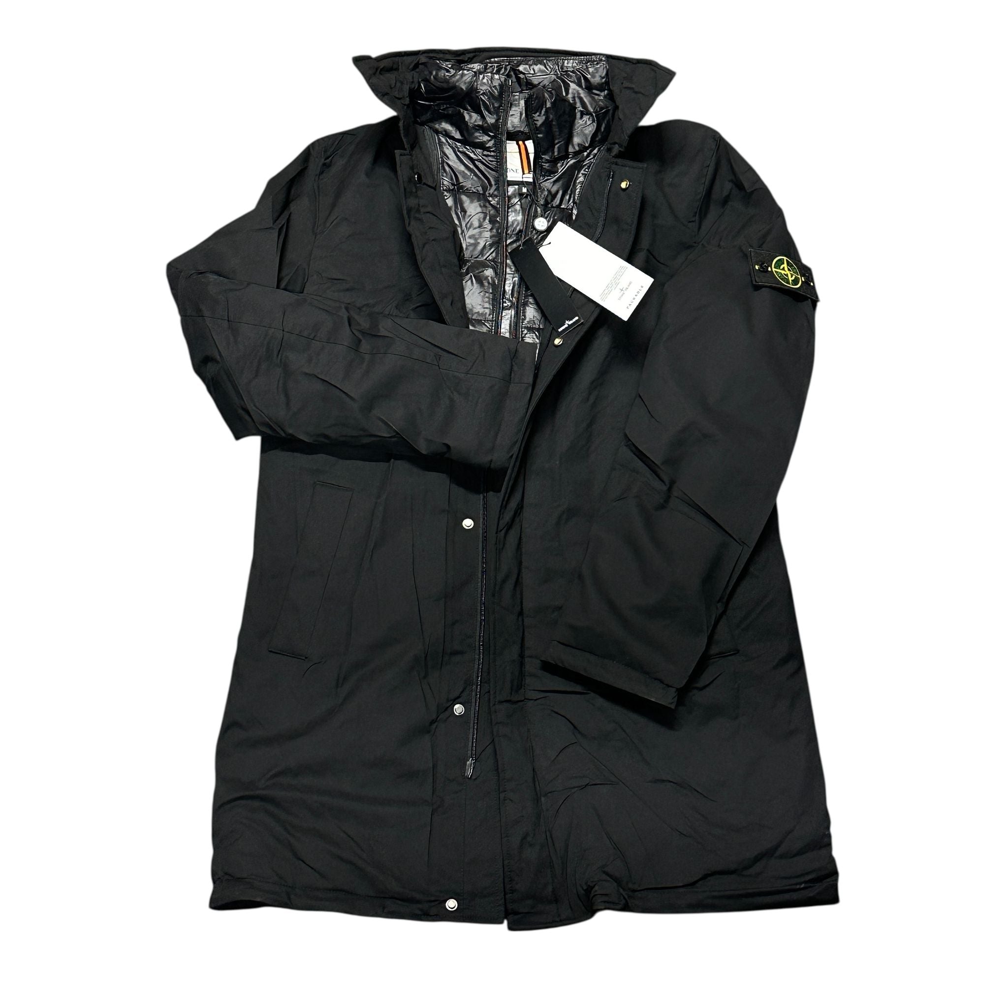 CAPPOTTO STONE ISLAND NERO