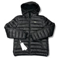 DOPPELSEITIGE LACOSTE DAUNENJACKE SCHWARZ