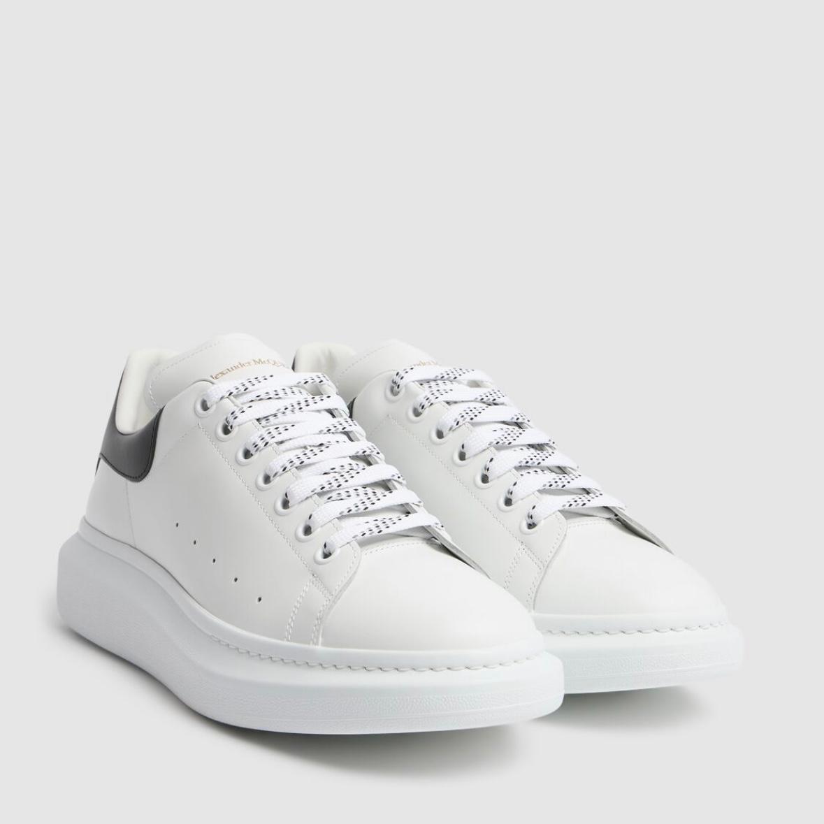 SCARPA MCQUEEN BIANCA TALLONCINO NERO