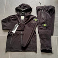 STONE ISLAND JUMPSUIT FRÜHLING SOMMER SCHWARZ