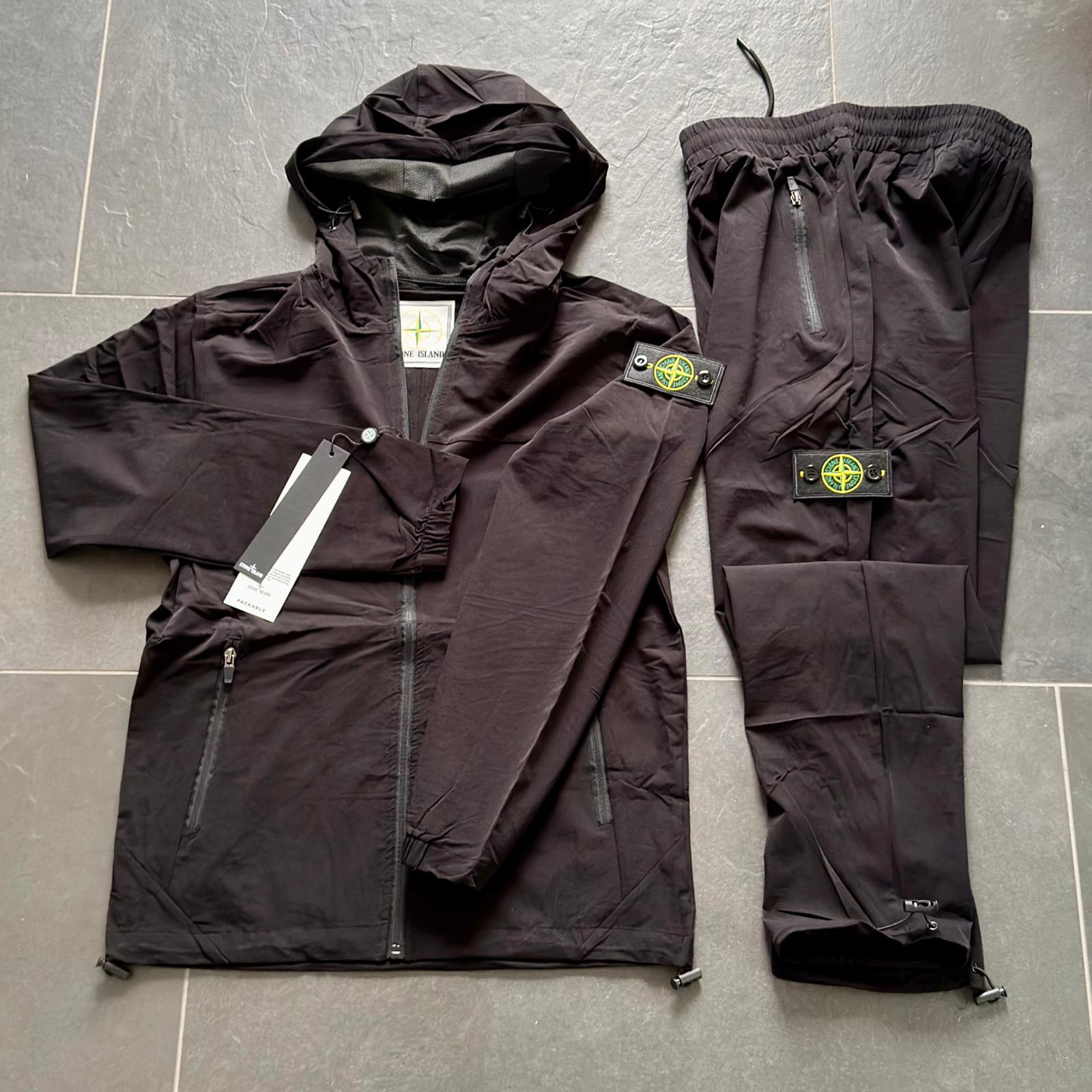 TUTA STONE ISLAND PRIMAVERA ESTATE COLORE NERO