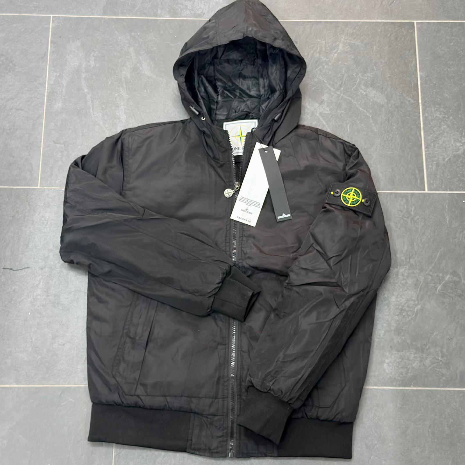 GIUBBINO PRIMAVERILE STONE ISLAND COLORE NERO