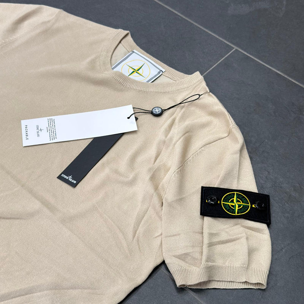 STONE ISLAND Garnpullover in Beige