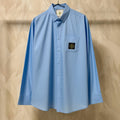 BAUMWOLLHEMD STONE ISLAND BLAU