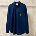 HEMD BAUMWOLLE STONE ISLAND BLAU