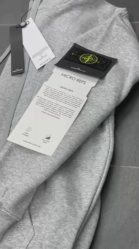 Tuta completa stone island GRIGIA